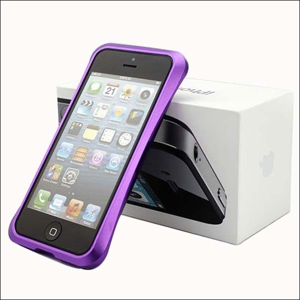 aluminum bumper metal case for iphone 5