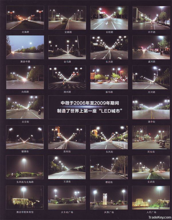 LED street lighting