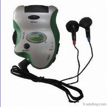 Radio Pedometer with Mini Size and FM Radio