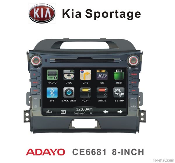 KIA Sportage gps navigation system/GPS system/car navigator