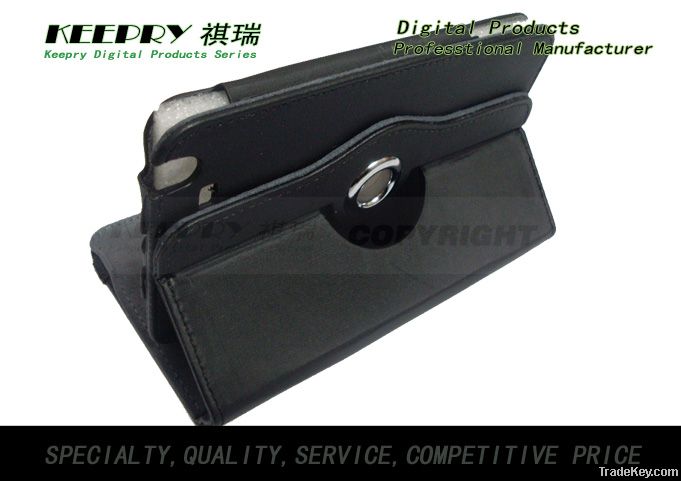 Original Genuine360 leather case for Samsung Galaxy Note i9220 leather