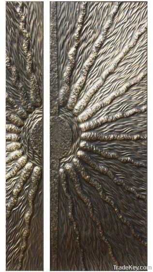 Copper Carved Door Panel for Security Door