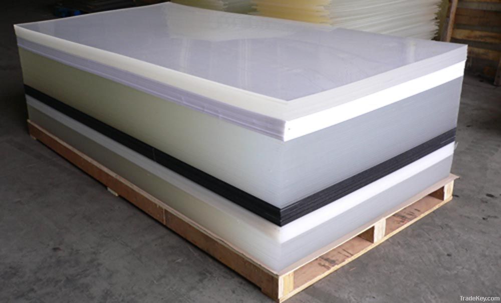 Extruded acrylic sheet