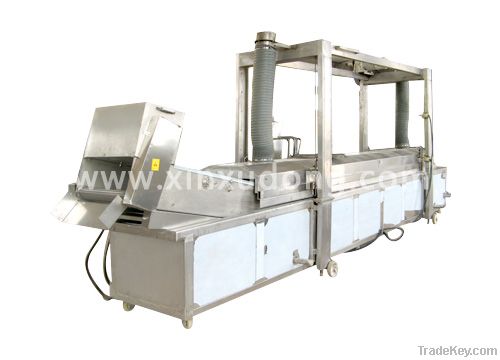 hamburger frying continuous production line