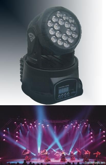 FY-1706   Led moving head wash light 18×3W