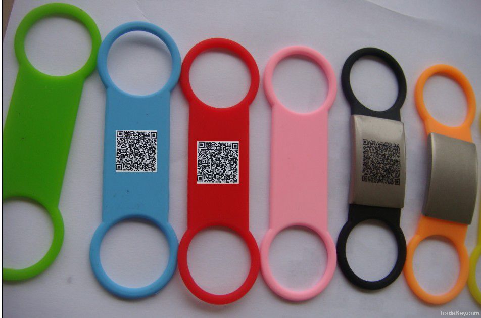 Silicone pet id tags for dog