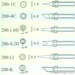 Lead-free soldering tips