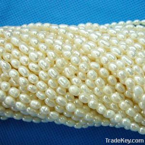 Freshwater pearl beads and strands