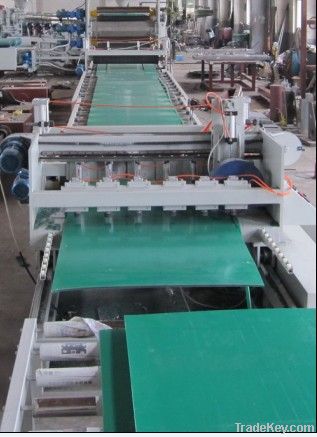 PE sheet production line