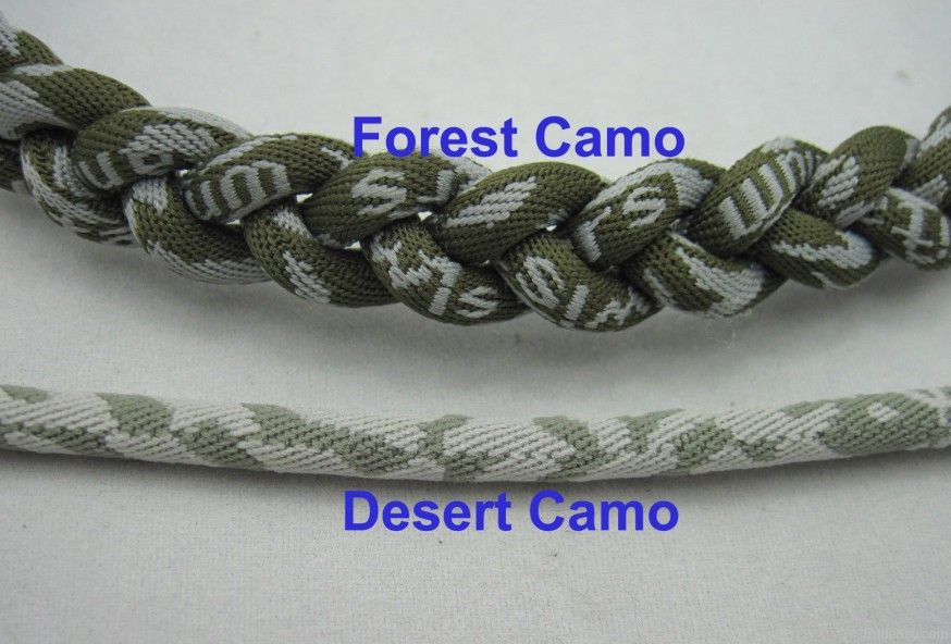 New Twister Titanium Baseball Necklace Forest Camouflage&amp; Desert Camo