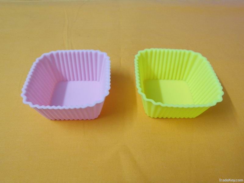 Silicone cake mould