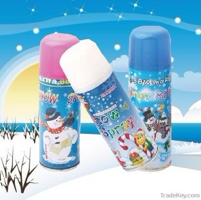 snow spray, party spray