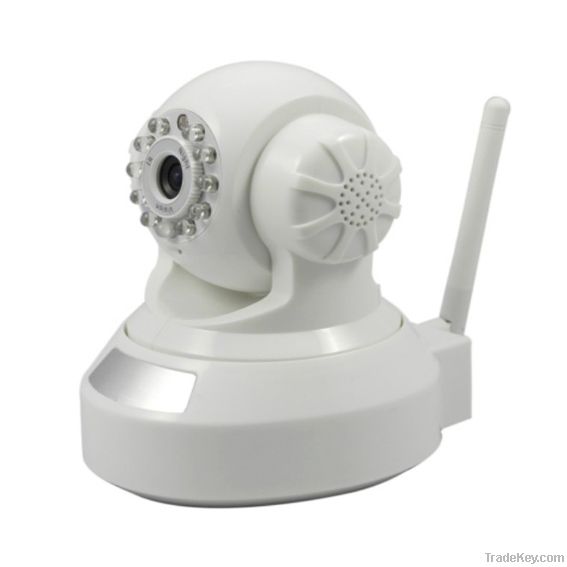 Indoor PTZ Dome Wireless IP Camera