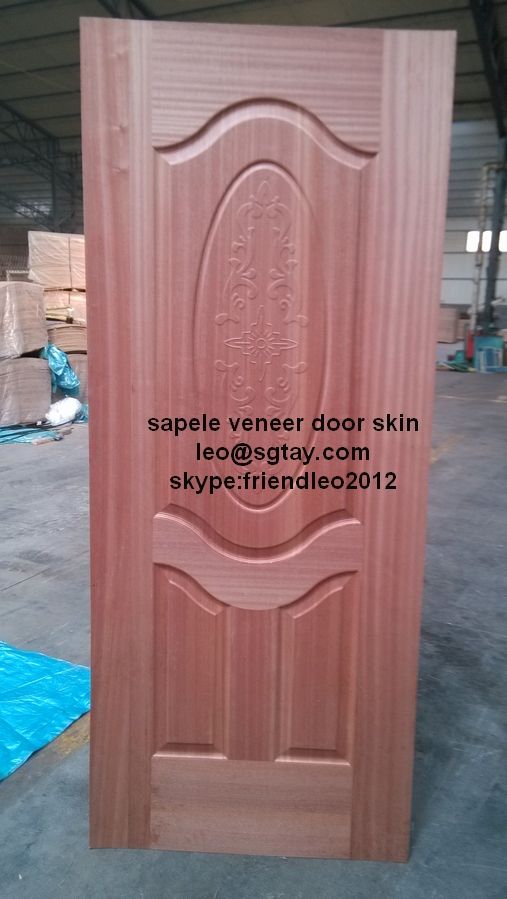 veneered/melamined molded door skin