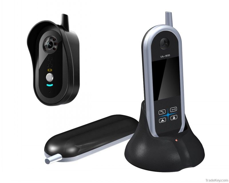 2012 hotest wireless video door phone for villa from manufacturer