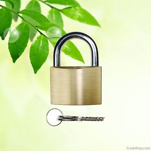 arc type brass padlock