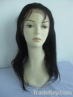 Mongolian virgin hair lace wig