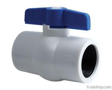 Plastic Solid PP Ball Valve