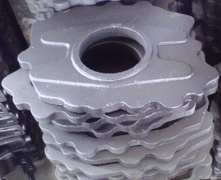 Metal iron sand castings