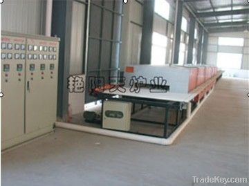 Crystal glass mosaic furnace