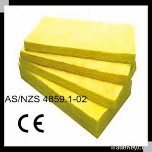 Fireproof insulation glass wool board