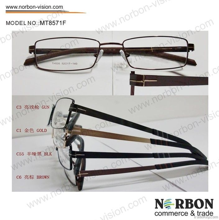 Metal optical frame