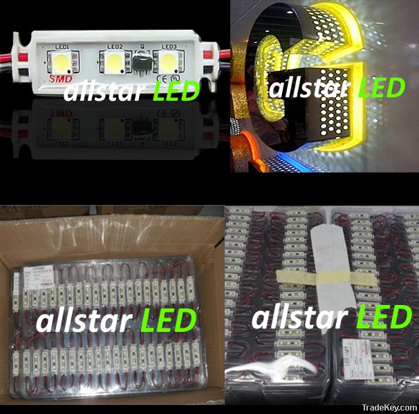 LED module light 3LEDs 5050 SMD