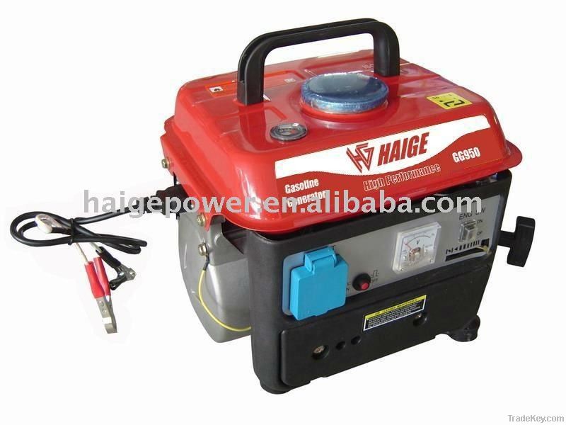 2-stroke potable gasoline generator GG950(DC)