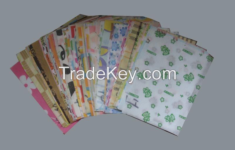 Pretty Non Woven Fabrics with Different Pattern