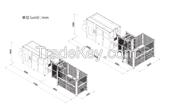 Super high speed bag spring production machine