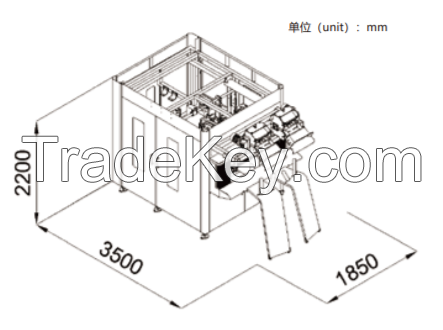 Pocket spring string splicer system