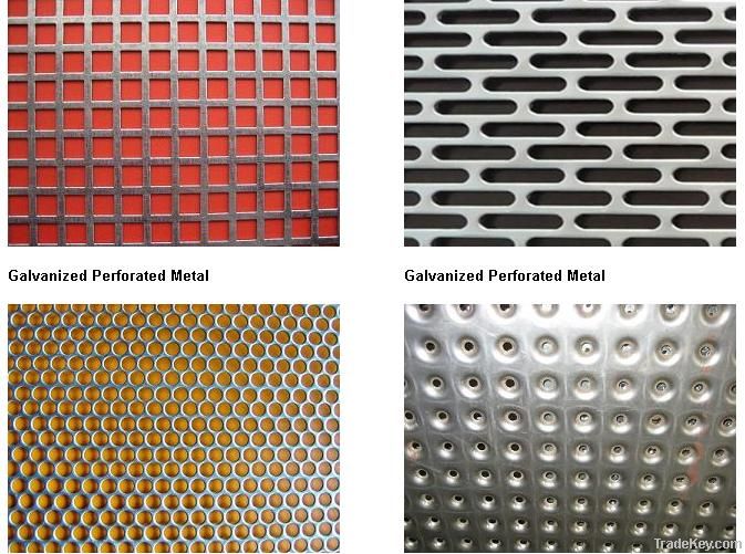 Galvanized Perforated Metal