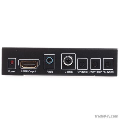 Scart+HDMI to HDMI converter