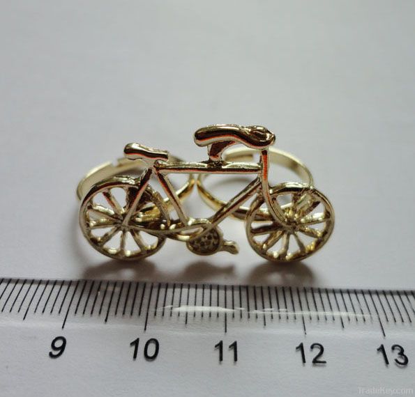 Fashion bicycle double rings