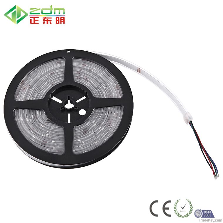 RGB SMD5050 Flxible LED Strip Light 30LEDs/M Silicon Waterproof