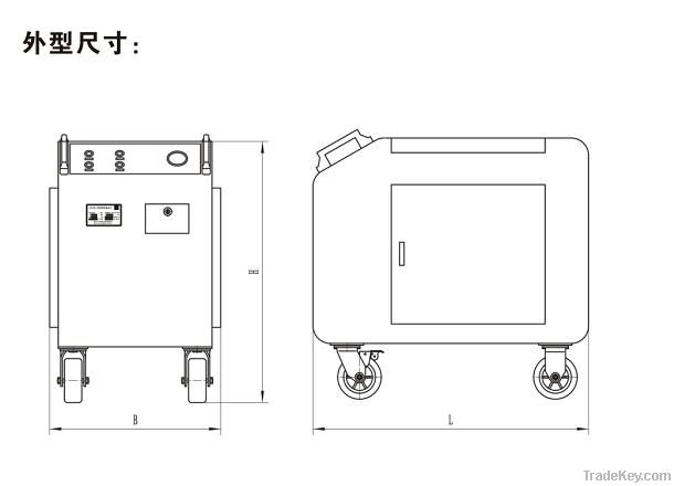 Movable oil filter vehicle LYC-A series