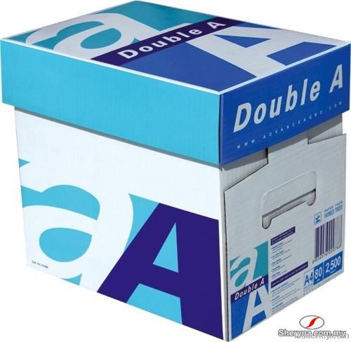 Double A A4 Copy Paper 80gsm