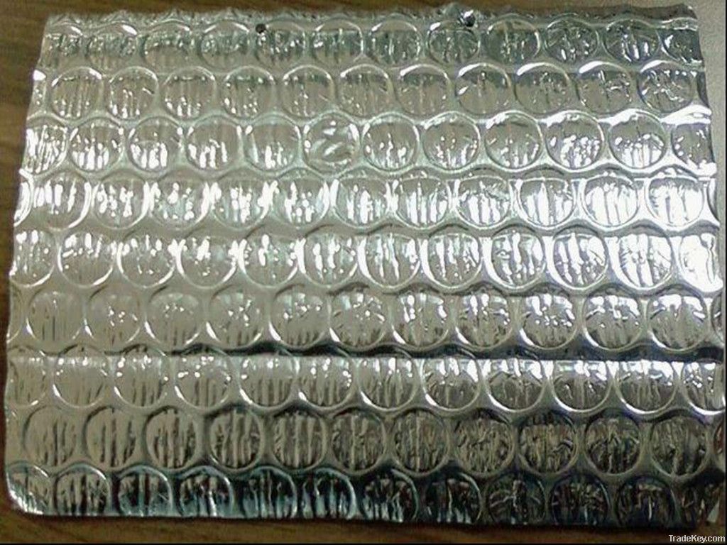 Aluminum foil and Fire Retardant Bubble Heat Insulation