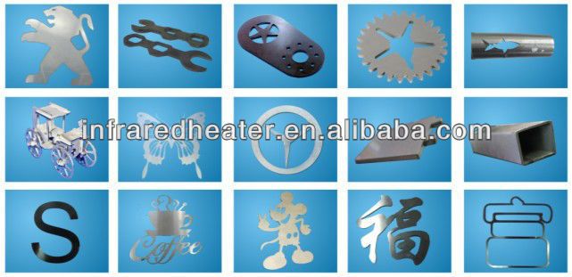 carbon steel stainless steel metal YAG 500W laser cutting machine