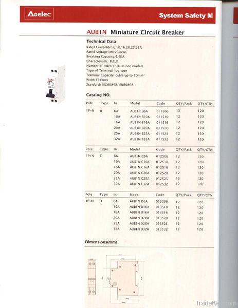 Miniature Circuit Breaker