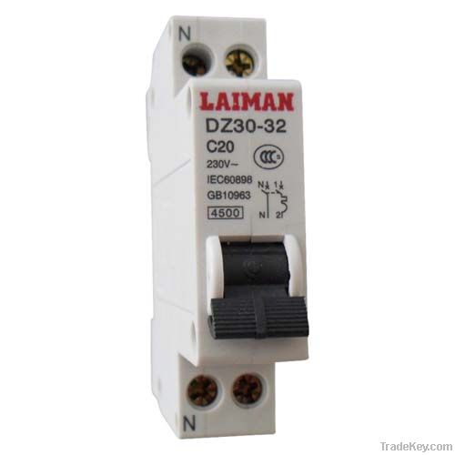 DZ47 C16 1p Miniature Circuit Breaker