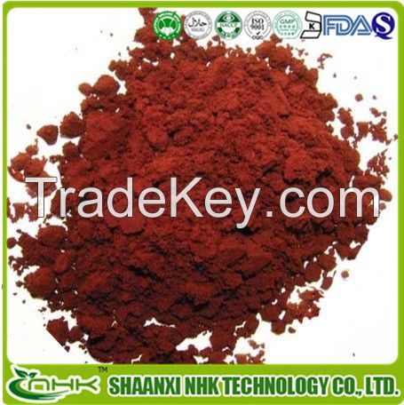 Astaxanthin from Haematococcus pluvialis , top quality natural astaxanthin , astaxanthin powder