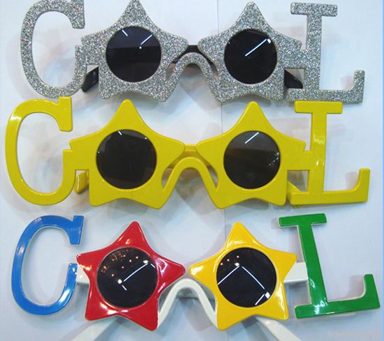 Fancy Plastic sunglasses/funny glasses/party glasses