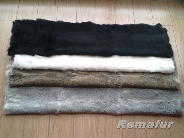 Rabbit Fur Plate, Rabbit Fur Blanket, Rabbit Fur