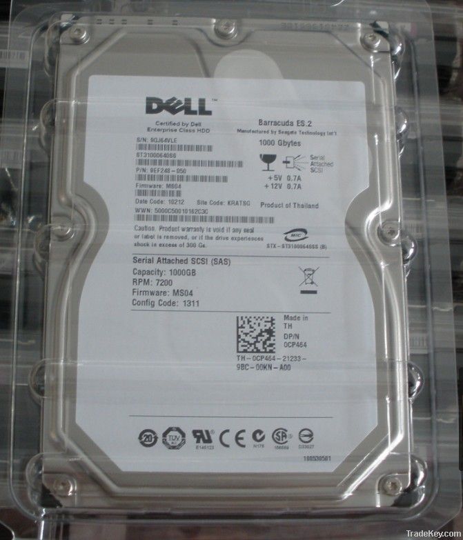 Seagate ST91000640SS 1TB 2.5&#039;&#039; 7.2K SAS HDD