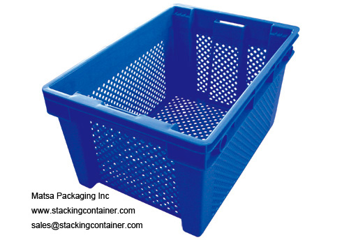 plastic storage crates