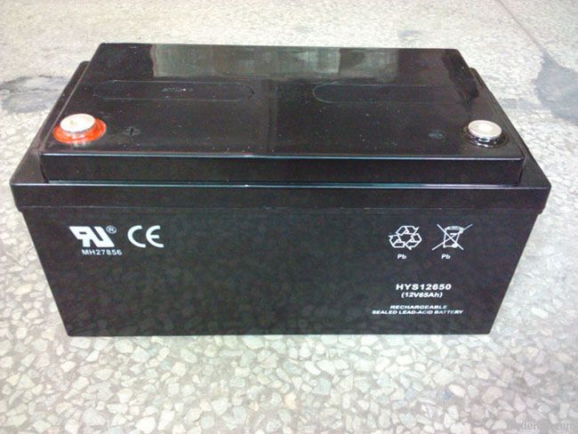 12V65AH lead acid battery