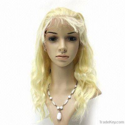 Fashion ladies human remy hair wig