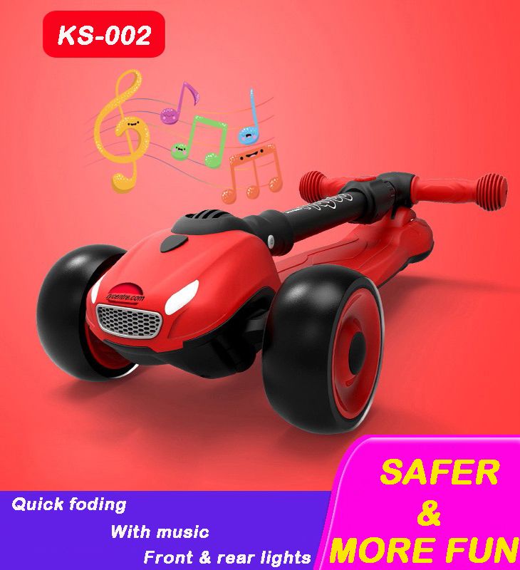 Kids swing scooters kick scooters