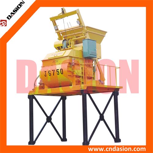 Twin Shaft Concrete Mixer